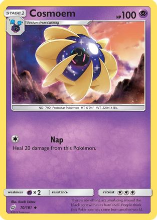 Cosmoem 70/181 - SM  Team Up Reverse Holofoil - Poke-Collect