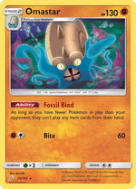 Omastar 76/181 - SM  Team Up Holofoil - Poke-Collect