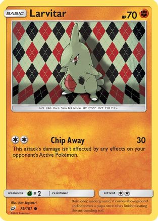 Larvitar 79/181 - Team Up - Poke-Collect