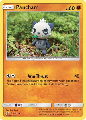Pancham 81/181 - Team Up Reverse Holofoil - Poke-Collect