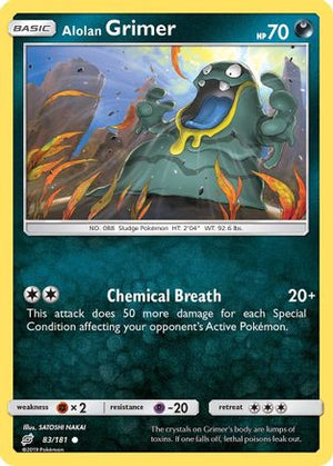 Alolan Grimer 83/181 - Team Up Reverse Holofoil - Poke-Collect
