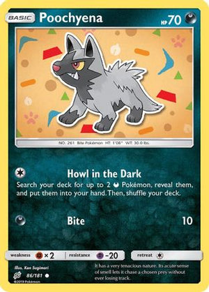 Poochyena 86/181 - SM  Team Up Reverse Holofoil