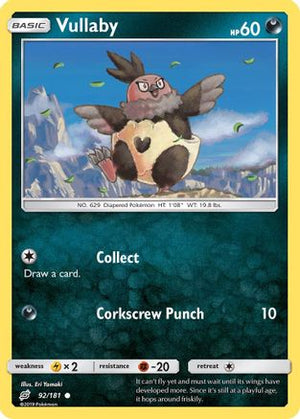 Vullaby 92/181 - Team Up Reverse Holofoil