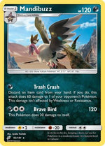 Mandibuzz 93/181 - SM  Team Up Reverse Holofoil - Poke-Collect
