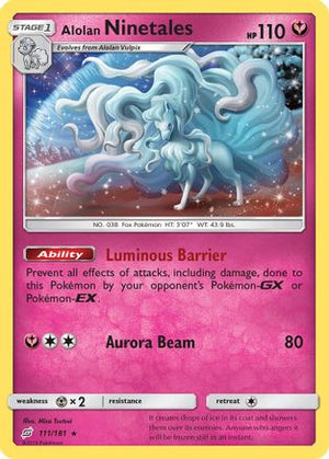 Alolan Ninetales 111/181 - Team Up Holofoil - Poke-Collect