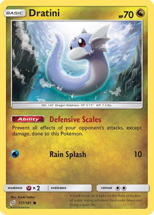 Dratini 117/181 - Team Up Reverse Holofoil - Poke-Collect
