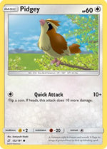 Pidgey (122) 122/181 - SM  Team Up Reverse Holofoil - Poke-Collect