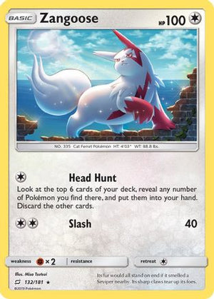 Zangoose 132/181 - Team Up Reverse Holofoil - Poke-Collect