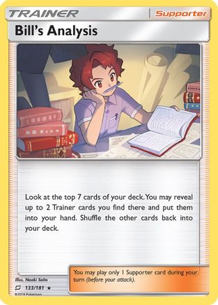Bill's Analysis 133/181 - Team Up Holofoil - Poke-Collect