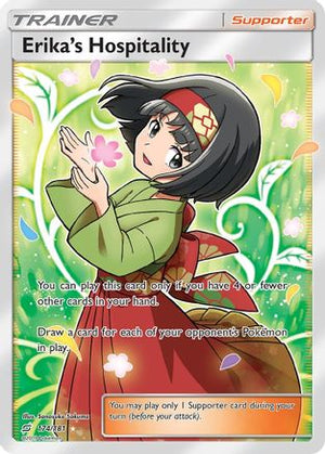 Erika's Hospitality 174/181 - Team Up Holofoil - Poke-Collect