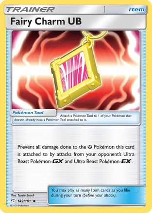 Fairy Charm UB 142/181 - SM  Team Up Reverse Holofoil - Poke-Collect