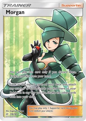 Morgan (Full Art) 178/181 - SM  Team Up Holofoil - Poke-Collect