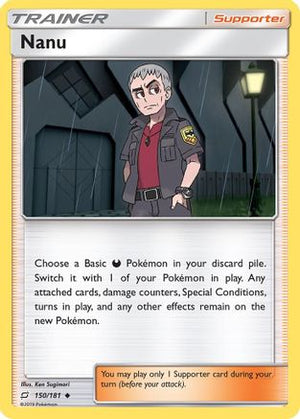 Nanu 150/181 - Team Up Reverse Holofoil - Poke-Collect