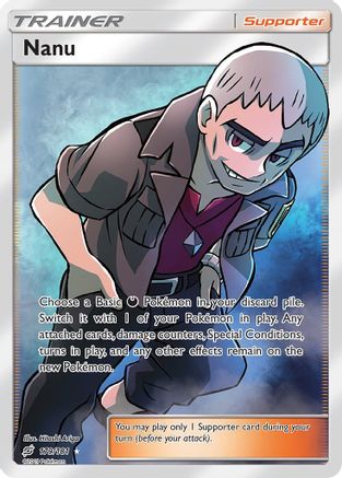 Nanu 179/181 - Team Up Holofoil - Poke-Collect