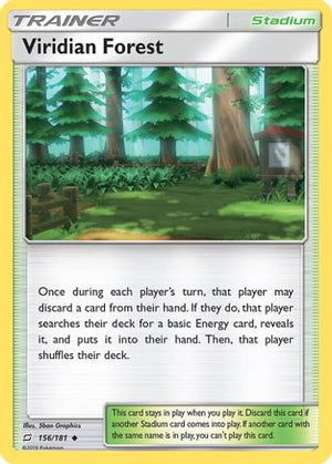 Viridian Forest 156/181 - Team Up Reverse Holofoil - Poke-Collect