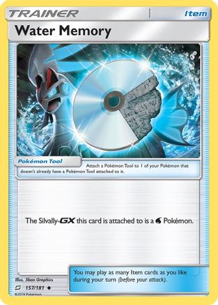 Water Memory 157/181 - Team Up - Poke-Collect
