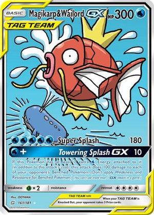 Magikarp & Wailord-GX 161/181 - Team Up Holofoil - Poke-Collect