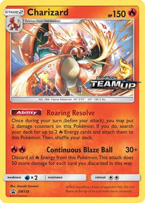 Charizard SM158/248 - SM Black Star Promos Holofoil