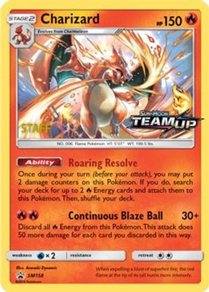Charizard - SM158 [Staff] SM158 - SM Promos Holofoil