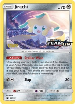 Jirachi - SM161 [Staff] SM161 - SM Promos Holofoil - Poke-Collect