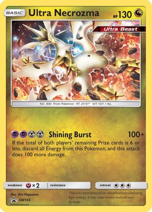 Ultra Necrozma SM165/248 - SM Black Star Promos Holofoil - Poke-Collect