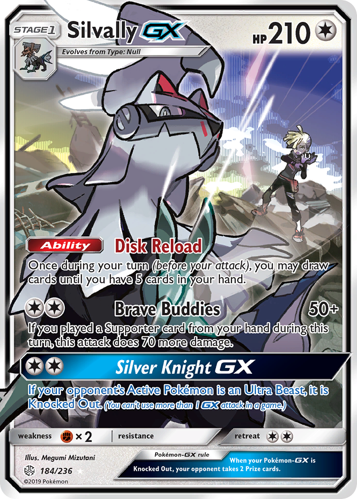 Silvally GX 184/236 - SM  Cosmic Eclipse Holofoil - Poke-Collect
