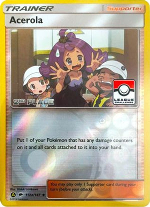 Acerola (League Challenge) [2nd Place] 112a - League & Championship Cards Reverse Holofoil - Poke-Collect