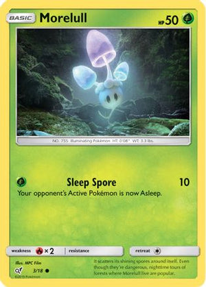Morelull 3/18 - Detective Pikachu Holofoil - Poke-Collect