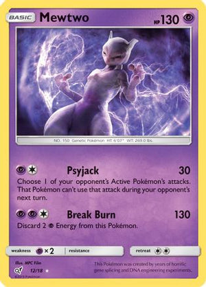 Mewtwo 12/18 - Detective Pikachu Holofoil - Poke-Collect