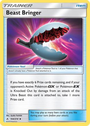 Beast Bringer 164/214 - Unbroken Bonds Reverse Holofoil - Poke-Collect