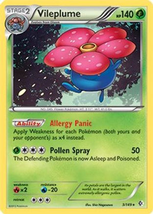 Vileplume - 3/149 (BW Boundaries Crossed) 3 - Deck Exclusives - Poke-Collect