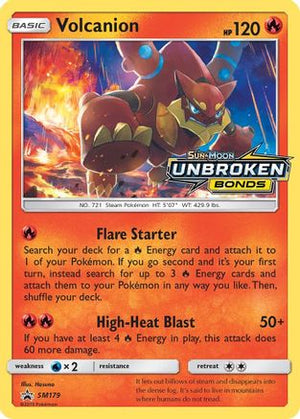 Volcanion SM179/248 - SM Black Star Promos Holofoil - Poke-Collect