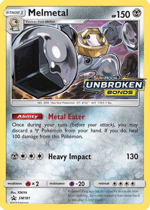 Melmetal SM181/248 - SM Black Star Promos Holofoil - Poke-Collect