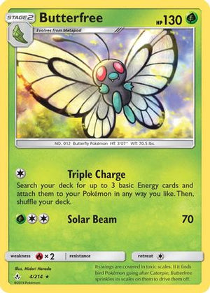 Butterfree 4/214 - Unbroken Bonds