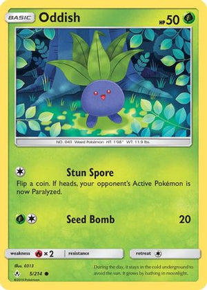 Oddish 5/214 - Unbroken Bonds - Poke-Collect