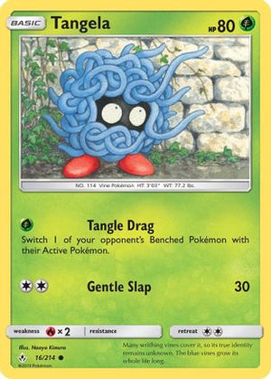 Tangela 16/214 - Unbroken Bonds - Poke-Collect