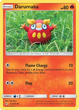 Darumaka 23/214 - SM  Unbroken Bonds - Poke-Collect