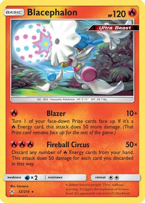Blacephalon 32/214 - SM  Unbroken Bonds - Poke-Collect