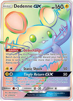 Dedenne-GX 219/214 - Unbroken Bonds Holofoil - Poke-Collect