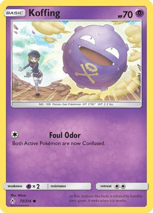 Koffing 73/214 - SM  Unbroken Bonds - Poke-Collect