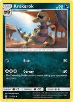 Krokorok 115/214 - SM  Unbroken Bonds Reverse Holofoil - Poke-Collect