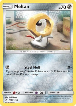 Meltan 128/214 - Unbroken Bonds - Poke-Collect