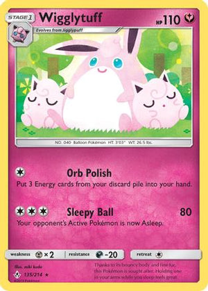 Wigglytuff 135/214 - Unbroken Bonds - Poke-Collect