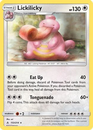Lickilicky 153/214 - Unbroken Bonds - Poke-Collect