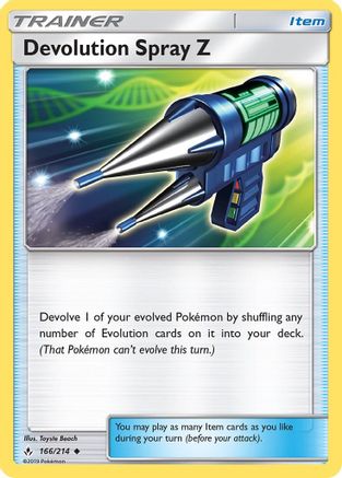 Devolution Spray Z 166/214 - SM  Unbroken Bonds - Poke-Collect