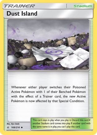 Dust Island 168/214 - SM  Unbroken Bonds Reverse Holofoil - Poke-Collect