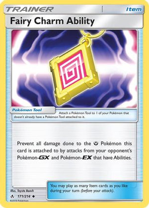 Fairy Charm Ability 171/214 - Unbroken Bonds Reverse Holofoil - Poke-Collect