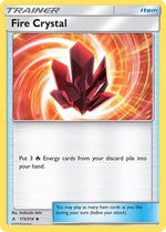 Fire Crystal 173/214 - SM  Unbroken Bonds - Poke-Collect