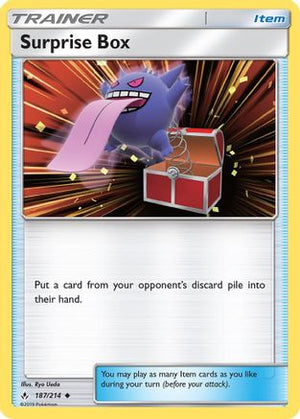 Surprise Box 187/214 - Unbroken Bonds Reverse Holofoil - Poke-Collect