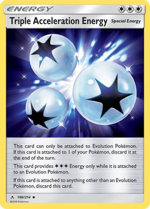 Triple Acceleration Energy 190/214 - Unbroken Bonds - Poke-Collect